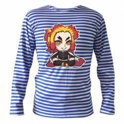 Тельняшка с длинным рукавом Chibi Senjuro Rengoku - PrintSalon