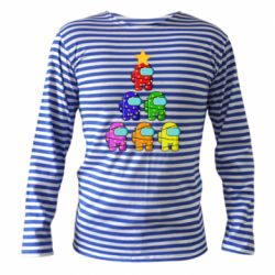 Тельняшка с длинным рукавом Christmas Tree Among Us