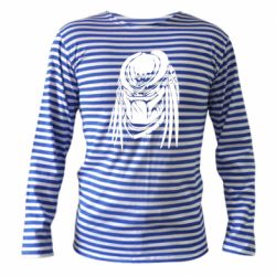 Тельняшка с длинным рукавом Чужой хищник - PrintSalon