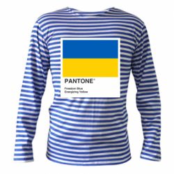 Тельняшка с длинным рукавом Color of 2022 - PrintSalon