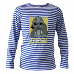Тельняшка с длинным рукавом Come to the dark side - PrintSalon