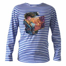 Тельняшка с длинным рукавом Cowboy Bebop abstraction - PrintSalon