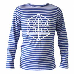 Тельняшка с длинным рукавом Critical Role - PrintSalon