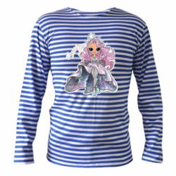 Тельняшка с длинным рукавом Crystal star-PrintSalon Тельняшка с длинным рукавом Crystal star