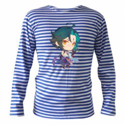 Тельняшка с длинным рукавом Cute Chibi Xiao - PrintSalon