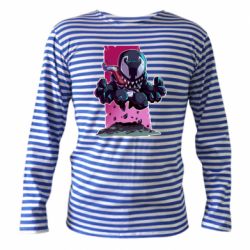 Тельняшка с длинным рукавом Cute Venom - PrintSalon
