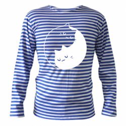 Тельняшка с длинным рукавом Cute yin yang cats