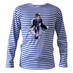 Тельняшка с длинным рукавом Дазай и Чуя - PrintSalon
