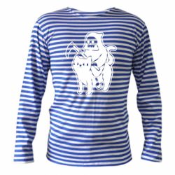 Тільник з довгим рукавом Death and cat - PrintSalon