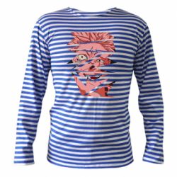 Тельняшка с длинным рукавом Demon Yuji Itadori - PrintSalon