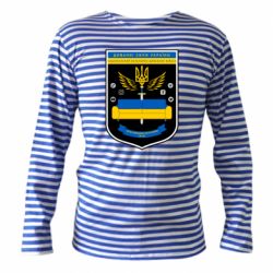 Тельняшка с длинным рукавом Диванні Сили України - PrintSalon