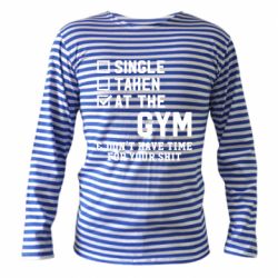 Тельняшка с длинным рукавом DON'T HAVE TIME FOR YOUR SHIT - PrintSalon