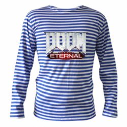 Тільник з довгим рукавом Doom Eternal logo - PrintSalon