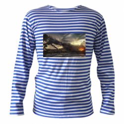 Тільник з довгим рукавом Дракон арт - PrintSalon