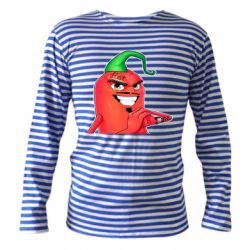 Тельняшка с длинным рукавом Эдисон Перец - PrintSalon