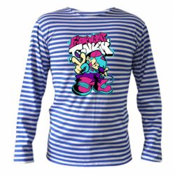 Тельняшка с длинным рукавом FnF Boy And Logo - PrintSalon