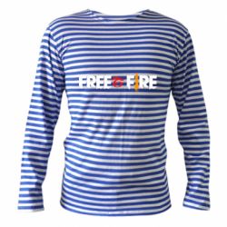 Тільник з довгим рукавом Free fire and logo Garena - PrintSalon