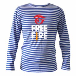 Тільник з довгим рукавом Garena and Free Fire logo - PrintSalon
