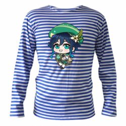 Тільник з довгим рукавом Genshin Impact chibi Venti - PrintSalon