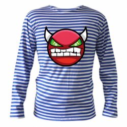 Тільник з довгим рукавом Geometry Dash Demon - PrintSalon