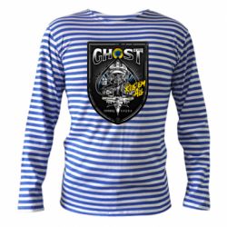 Тельняшка с длинным рукавом Ghost of kyiv! - PrintSalon