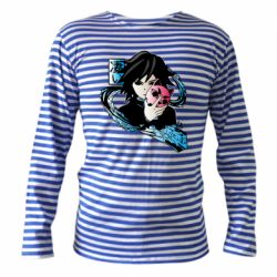 Тельняшка с длинным рукавом Giyu Tomioka - PrintSalon