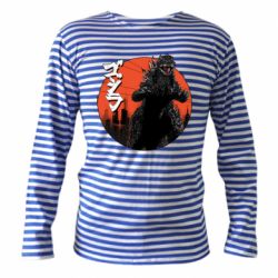 Тільник з довгим рукавом Годзила Арт - PrintSalon