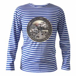 Тельняшка с длинным рукавом Город герой - Мариуполь - PrintSalon