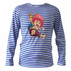 Тельняшка с длинным рукавом Chopper Tony Tony with a smile - PrintSalon