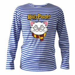 Тельняшка с длинным рукавом Harry Potter cat - PrintSalon