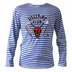 Тільник з довгим рукавом Hellfire club - PrintSalon