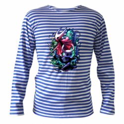 Тельняшка с длинным рукавом Hollow Knight Art - PrintSalon