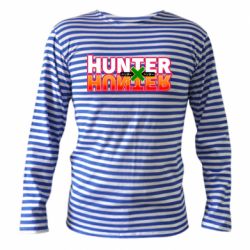 Тельняшка с длинным рукавом Hunter x Hunter logo - PrintSalon