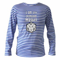 Тельняшка с длинным рукавом I am the dungeon master - PrintSalon