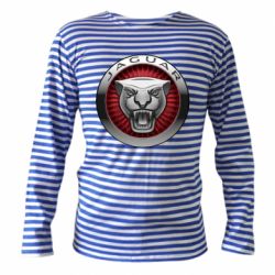 Тельняшка с длинным рукавом Jaguar Logo circle - PrintSalon