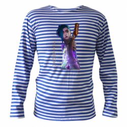 Тельняшка с длинным рукавом Jinx Arcane - PrintSalon