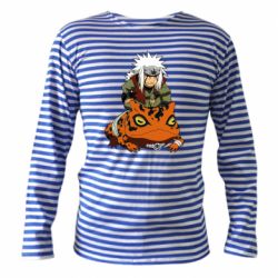 Тільник з довгим рукавом Jiraiya and Gamabunta - PrintSalon