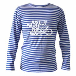 Тільник з довгим рукавом Just enjoy the ride