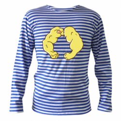 Тельняшка с длинным рукавом Кач - PrintSalon