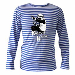 Тельняшка с длинным рукавом Kakashi Hatake art - PrintSalon