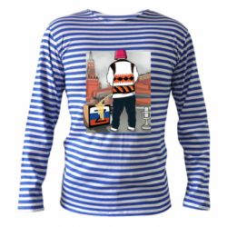 Тельняшка с длинным рукавом Калуш и рашка - PrintSalon