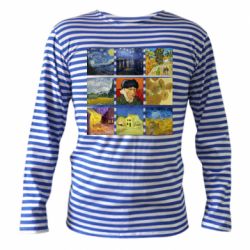 Тельняшка с длинным рукавом Картины Ван Гога - PrintSalon
