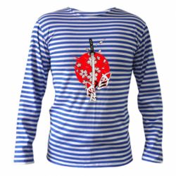 Тельняшка с длинным рукавом katana in sakura