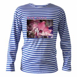 Тельняшка с длинным рукавом Кицунэ Яэ Мико - PrintSalon