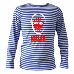 Тельняшка с длинным рукавом KILLER - PrintSalon