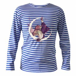 Тельняшка с длинным рукавом Kochou Shinobu аnime Demon Slayer - PrintSalon