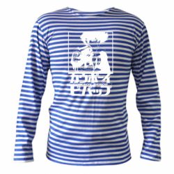 Тельняшка с длинным рукавом Ковбой Бибоп с ружьем - PrintSalon