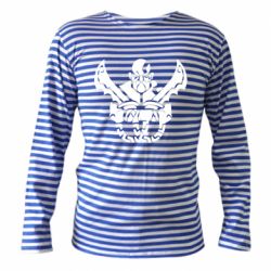 Тельняшка с длинным рукавом Kratos silhouette - PrintSalon