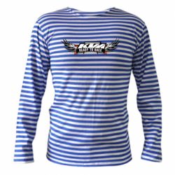 Тельняшка с длинным рукавом Ktm Ready to Race Wings - PrintSalon