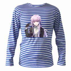 Тельняшка с длинным рукавом Kyoko Kirigiri art - PrintSalon